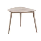 New Classic Furniture, Set da pranzo Oscar in 3 pezzi in legno, Frassino bianco