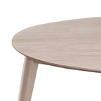 New Classic Furniture, Set da pranzo Oscar in 3 pezzi in legno, Frassino bianco