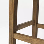 Sgabello da bancone Maven Lane Adrien senza schienale con rivestimento in tessuto, 26"