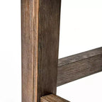 Sgabello da bancone Maven Lane Adrien senza schienale con rivestimento in tessuto, 26"