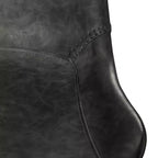 Sgabello da bancone Maven Lane Victor in similpelle, altezza 66 cm