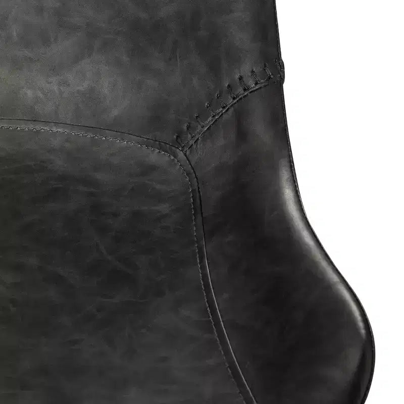 Sgabello da bancone Maven Lane Victor in similpelle, altezza 66 cm