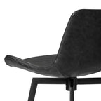 Sgabello da bancone Maven Lane Victor in similpelle, altezza 66 cm