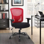 BestMassage Sedia da Ufficio Ergonomica per Persone Robuste Fino a 180 kg, Sedia da Scrivania in Rete per Persone di Taglia Forte