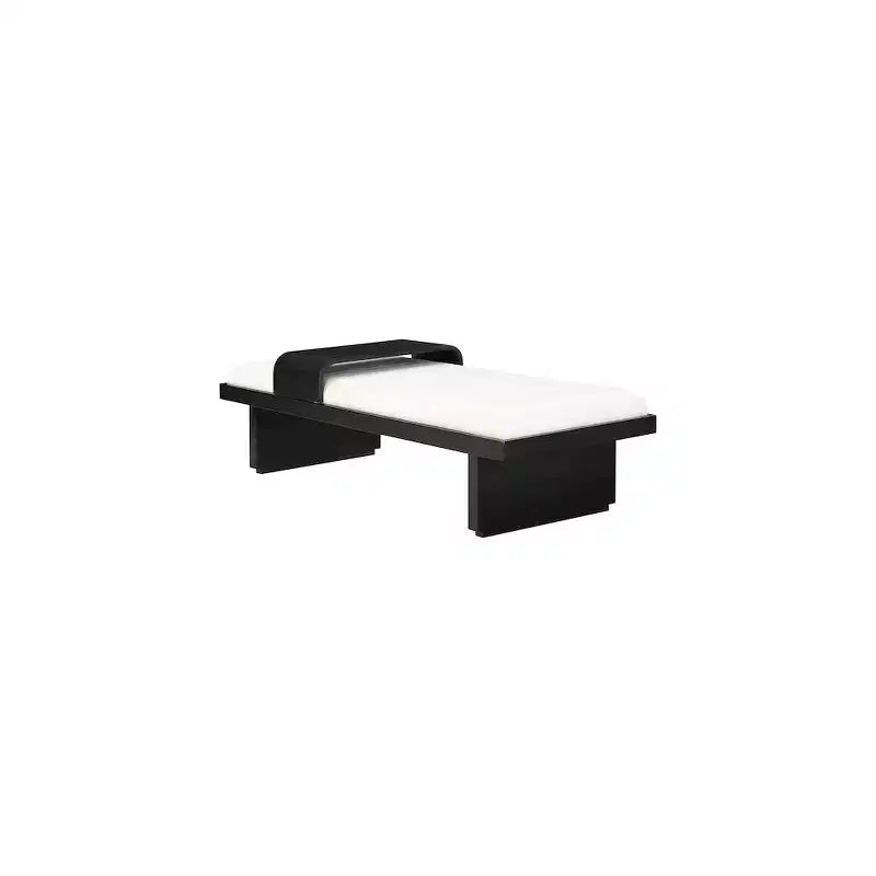 Meridian Furniture, Panca in tessuto ciniglia Arlington