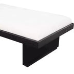 Meridian Furniture, Panca in tessuto ciniglia Arlington