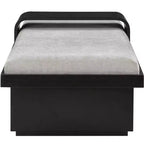 Meridian Furniture, Panca in tessuto ciniglia Arlington