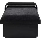 Meridian Furniture, Panca in tessuto ciniglia Arlington