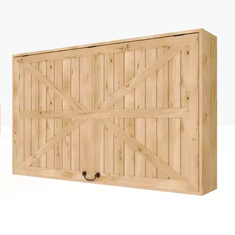 Protezione per TV da esterno in legno, 48 pollici, scatola rigida impermeabile regolabile, con copertura extra e staffa telescopica, marrone