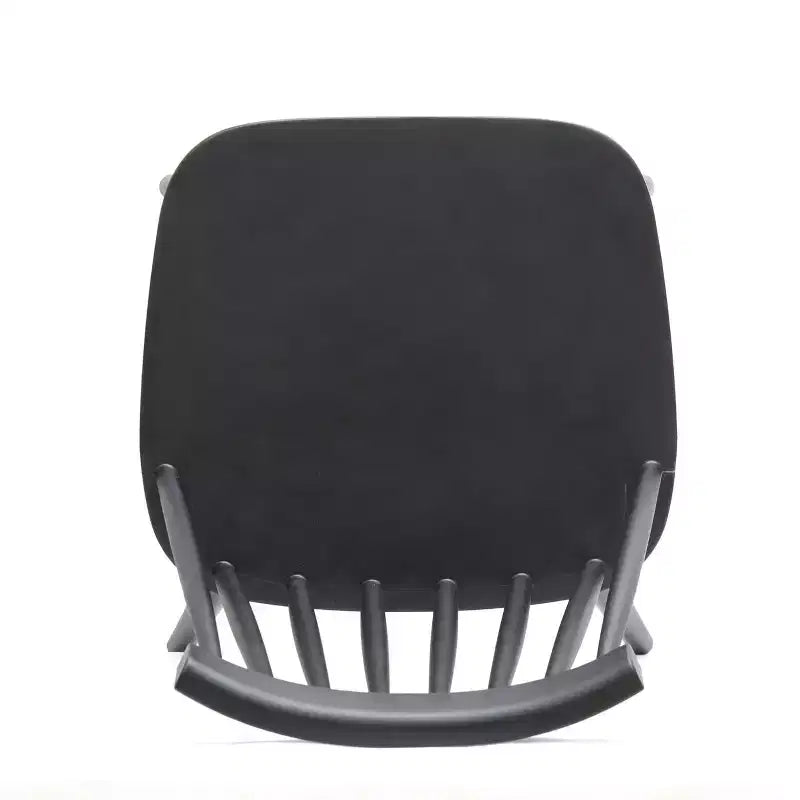 GDFStudio Boyd Sedie da Pranzo in Plastica con Schienale a Fuso Stile Rustico (Set di 2)