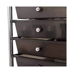 Carrello Portatutto Avvolgibile a 10 Cassetti, Organizzatore di Seville Classics
