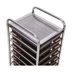 Carrello Portatutto Avvolgibile a 10 Cassetti, Organizzatore di Seville Classics