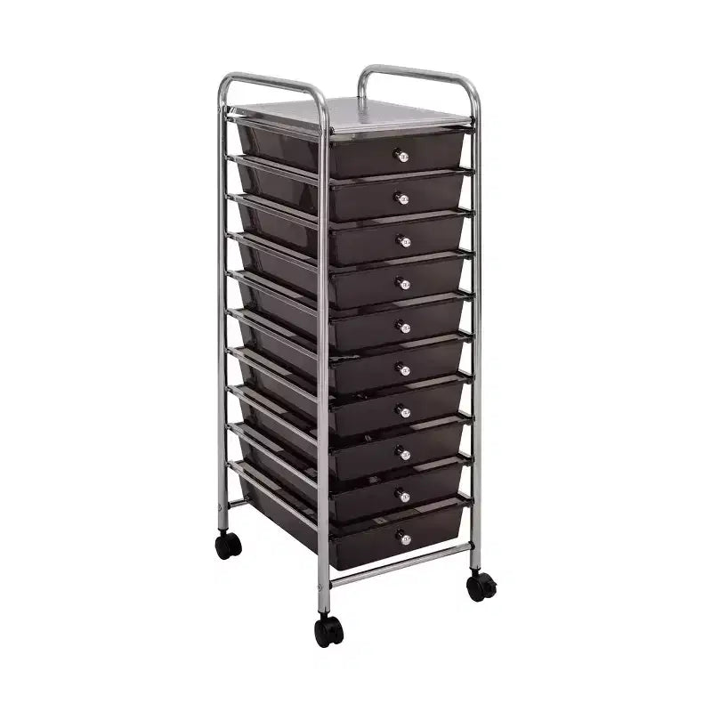 Carrello Portatutto Avvolgibile a 10 Cassetti, Organizzatore di Seville Classics