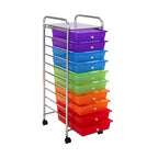 Carrello Portatutto Avvolgibile a 10 Cassetti, Organizzatore di Seville Classics
