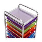 Carrello Portatutto Avvolgibile a 10 Cassetti, Organizzatore di Seville Classics