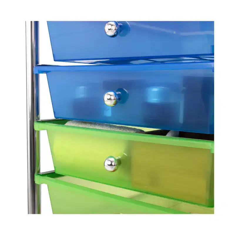 Carrello Portatutto Avvolgibile a 10 Cassetti, Organizzatore di Seville Classics