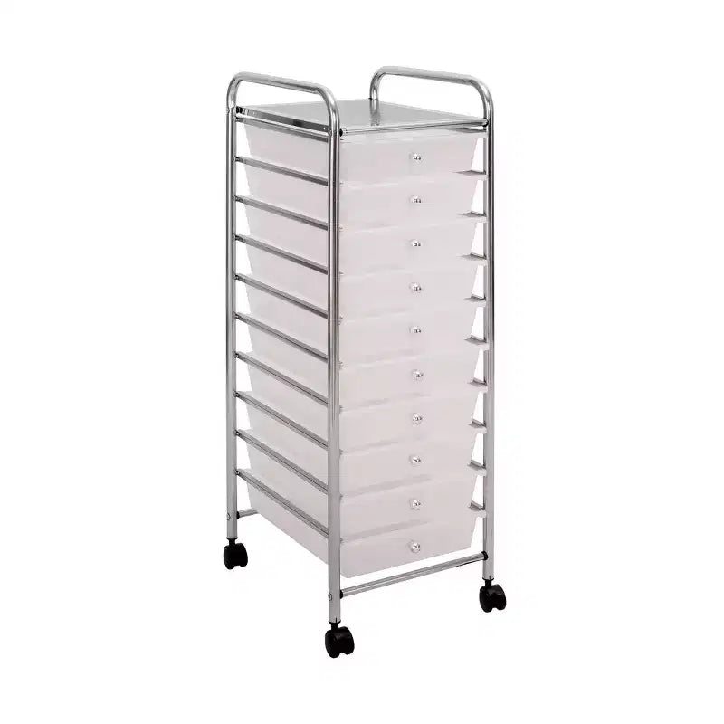 Carrello Portatutto Avvolgibile a 10 Cassetti, Organizzatore di Seville Classics