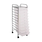 Carrello Portatutto Avvolgibile a 10 Cassetti, Organizzatore di Seville Classics