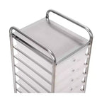 Carrello Portatutto Avvolgibile a 10 Cassetti, Organizzatore di Seville Classics