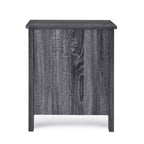 GDFStudio Titeca Comodini contemporanei in legno a 2 cassetti (set di 2)